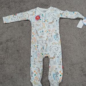 Colorful Animal Print Kids One Piece